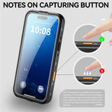 EIDERWOOD iPhone 17 Pro Max Vanntett Håndverker Deksel m. Skjermbeskytter & Stropp - MagSafe Kompatibel - Svart