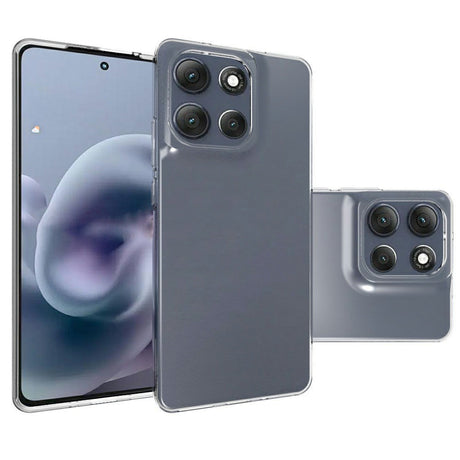 EIDERWOOD Motorola Moto G86 Power Slim Fit Fleksibelt Plast Deksel - Gjennomsiktig