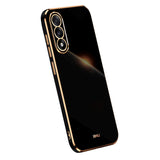 OnePlus Nord 5 Metallisk Plast Deksel - Svart