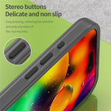 EIDERWOOD iPhone 17 Hybrid Plast Deksel – MagSafe Kompatibel – Matt Gjennomsiktig / Svart