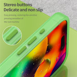 EIDERWOOD iPhone 17 Hybrid Plast Deksel – MagSafe Kompatibel – Matt Gjennomsiktig / Grønn