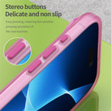 EIDERWOOD iPhone Air Hybrid Plast Deksel – MagSafe Kompatibel – Matt Gjennomsiktig / Rosa