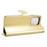 EIDERWOOD Motorola Moto G86 Power Kunstskinn Flip Deksel med Kortholder & Ståfunksjon - Gull