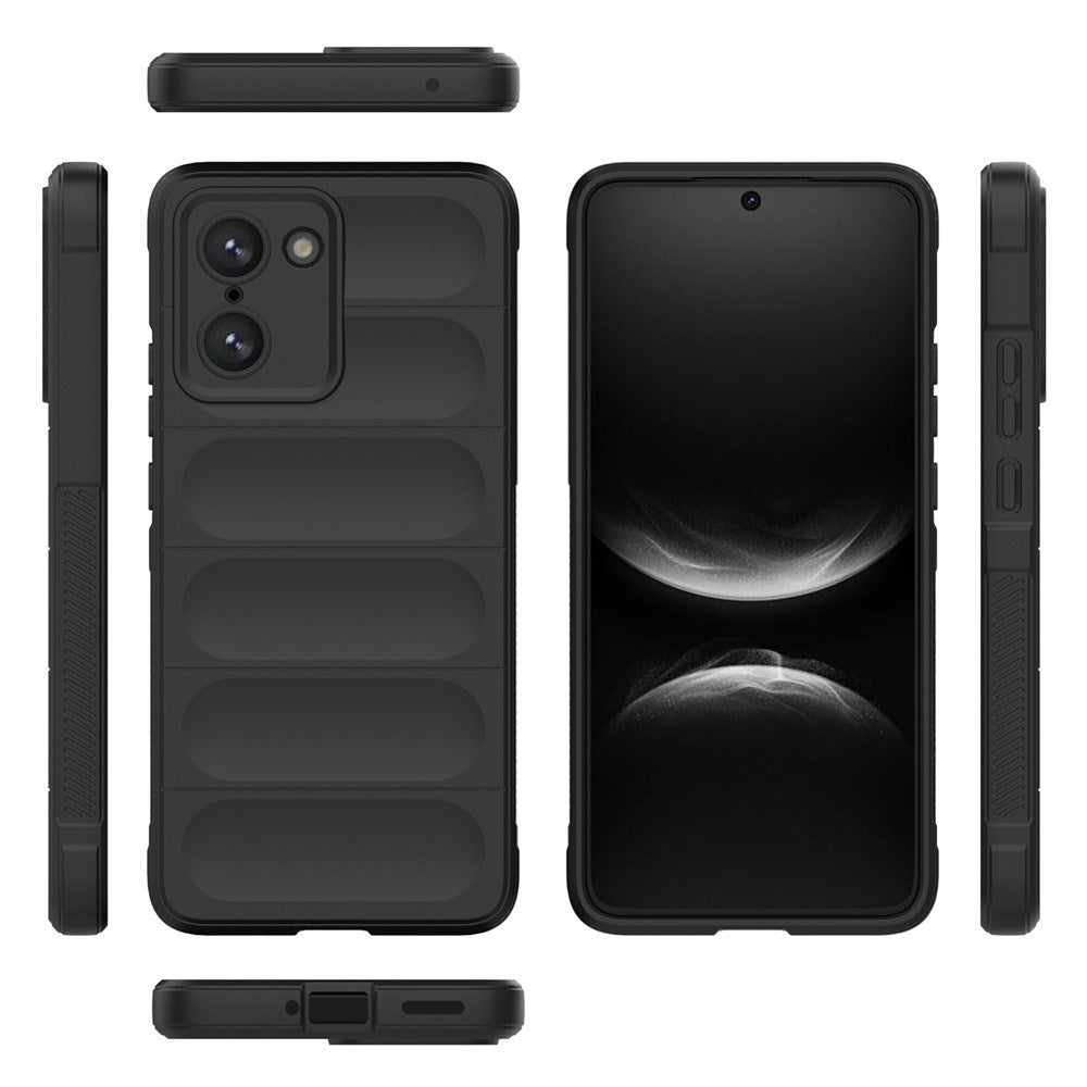 EIDERWOOD OnePlus Nord CE5 Fleksibelt Plast Deksel - Svart