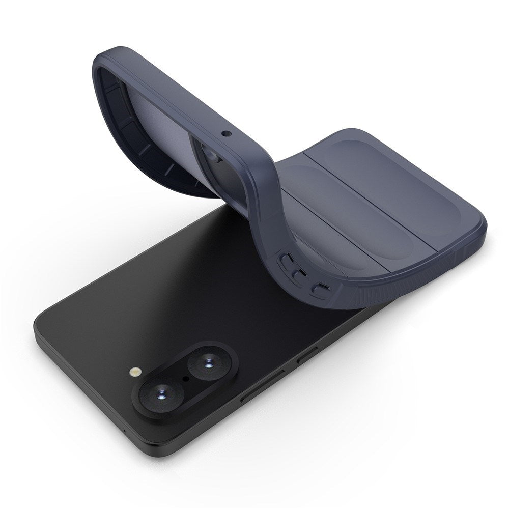 EIDERWOOD OnePlus Nord CE5 Fleksibelt Plast Deksel - Mørkblå