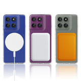 EIDERWOOD Motorola Edge 60 Pro Hybrid Deksel - MagSafe Kompatibel - Gjennomsiktig