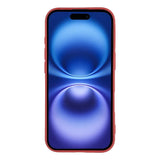 EIDERWOOD iPhone 17 Fôret Fleksibelt Plast Deksel - Mørkrød