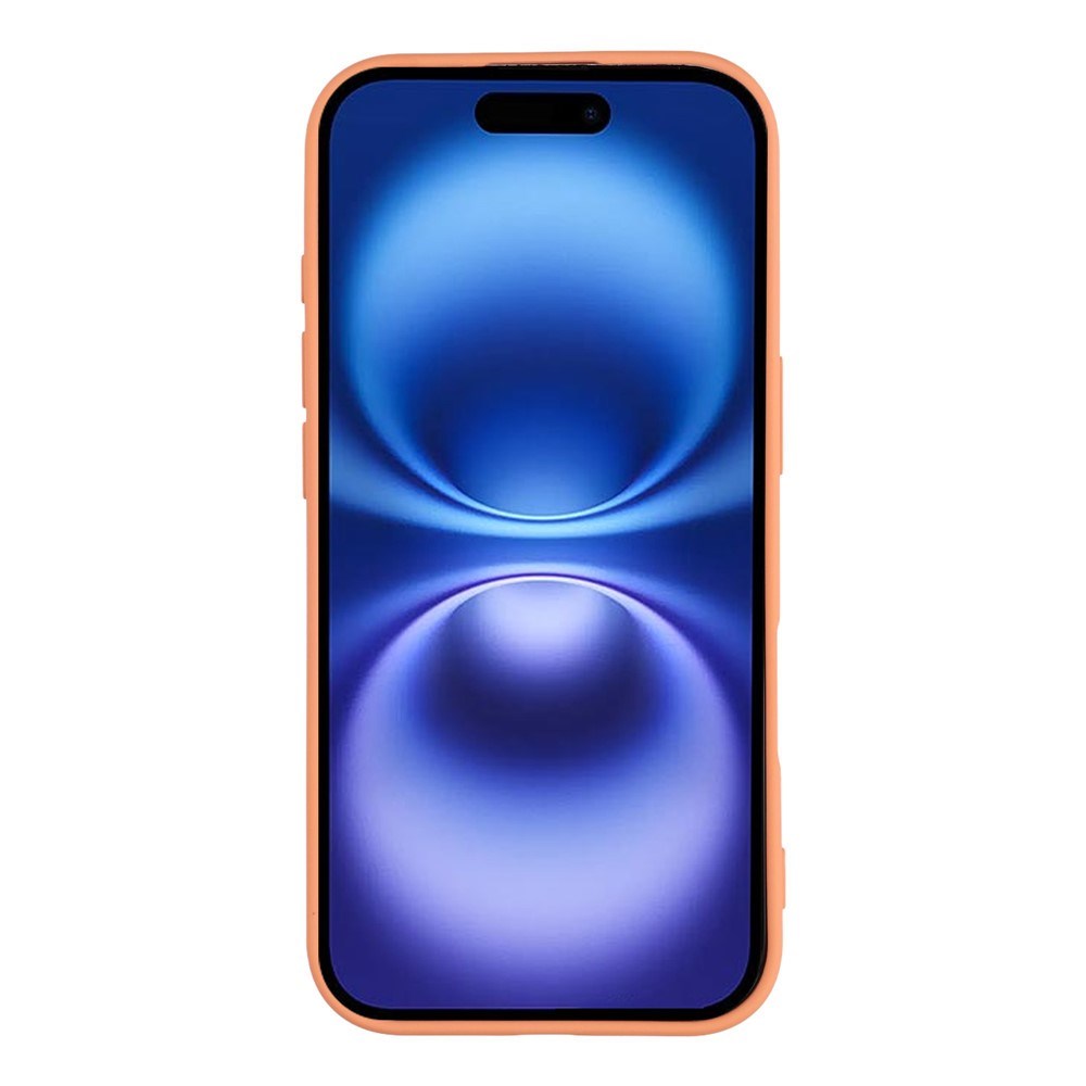 EIDERWOOD iPhone 17 Fôret Fleksibelt Plast Deksel - Oransje