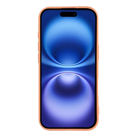 EIDERWOOD iPhone 17 Fôret Fleksibelt Plast Deksel - Oransje