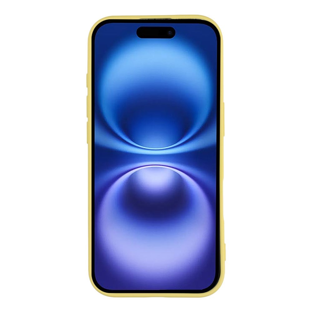 EIDERWOOD iPhone 17 Fôret Fleksibelt Plast Deksel - Gul