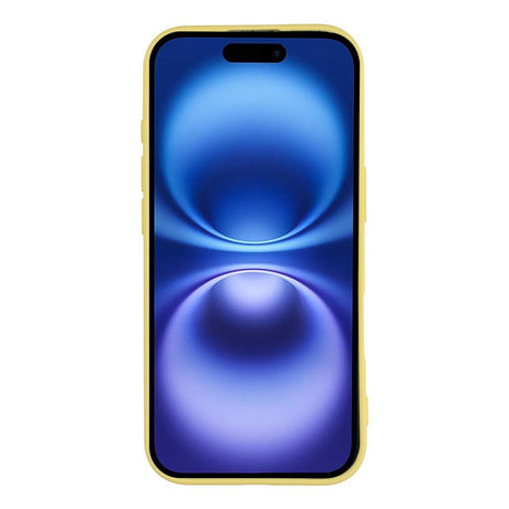 EIDERWOOD iPhone 17 Fôret Fleksibelt Plast Deksel - Gul