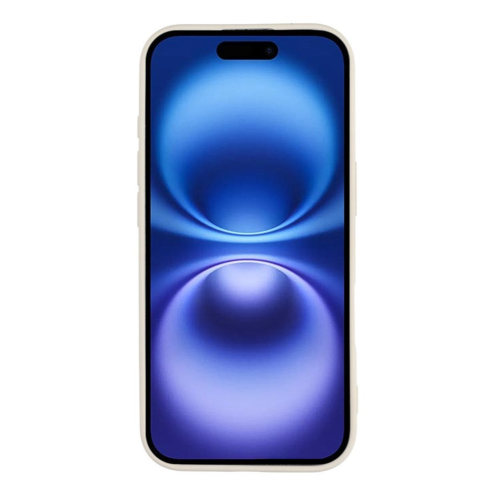 EIDERWOOD iPhone 17 Fôret Fleksibelt Plast Deksel - Beige