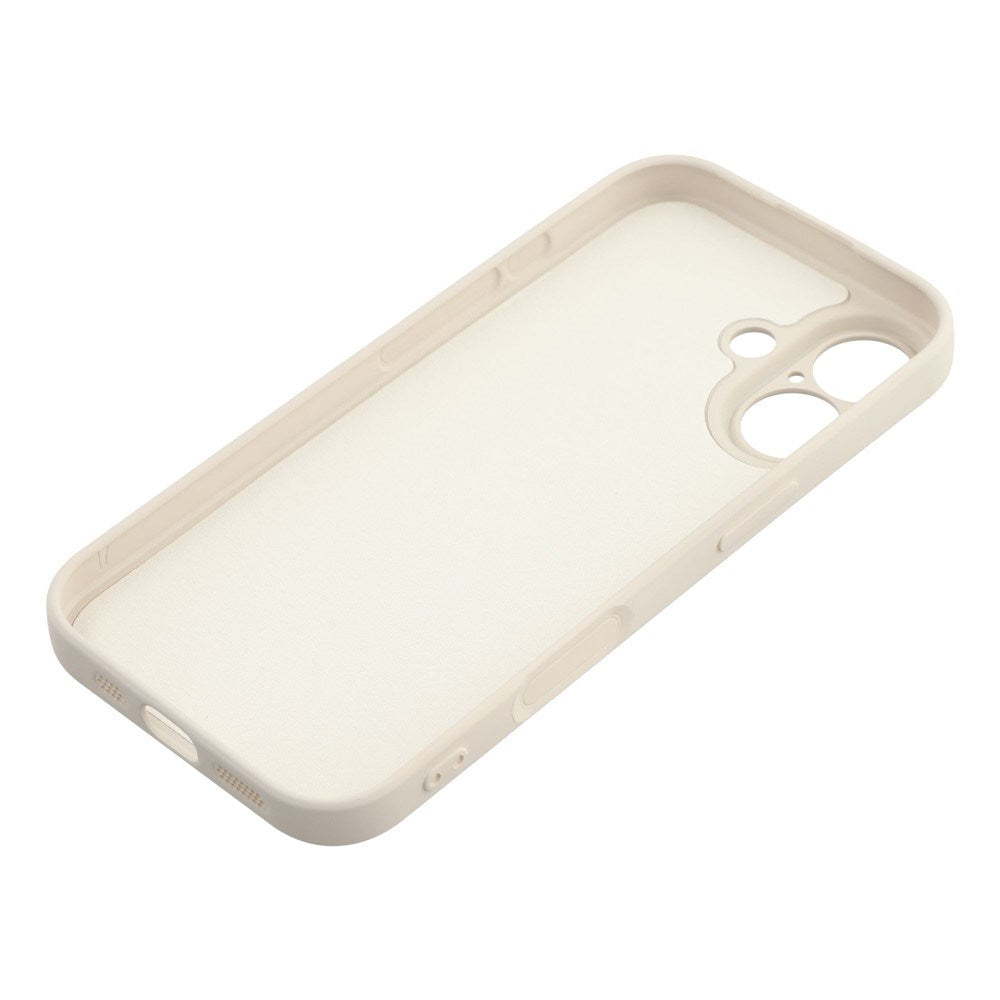 EIDERWOOD iPhone 17 Fôret Fleksibelt Plast Deksel - Beige