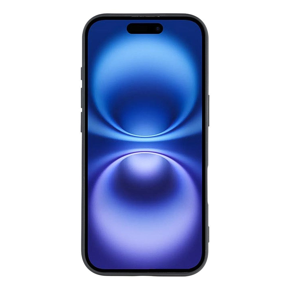 EIDERWOOD iPhone 17 Fôret Fleksibelt Plast Deksel - Svart