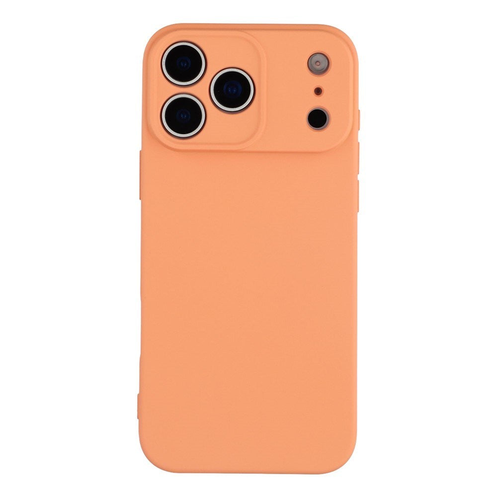 EIDERWOOD iPhone 17 Pro Fôret Fleksibelt Plast Deksel - Oransje