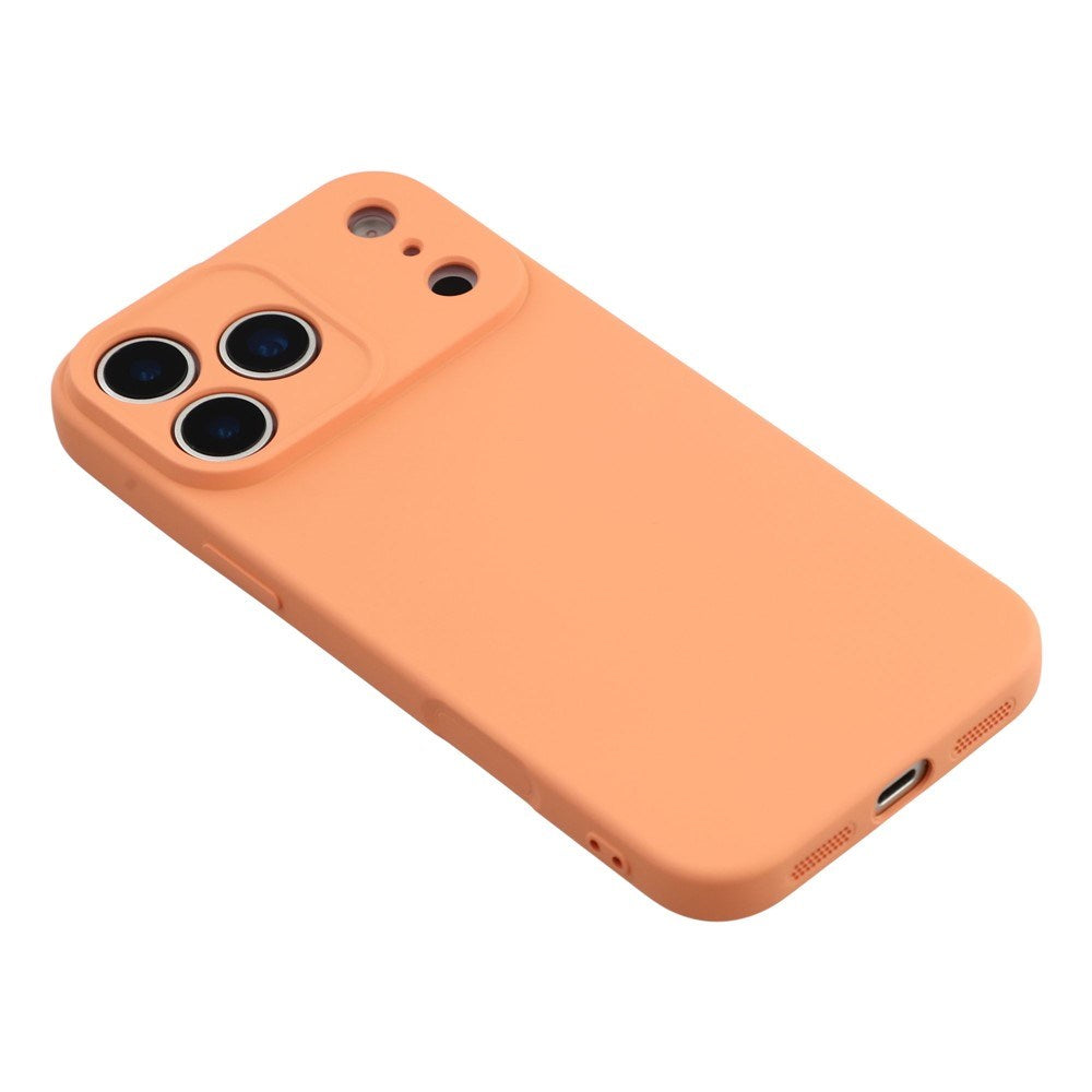 EIDERWOOD iPhone 17 Pro Fôret Fleksibelt Plast Deksel - Oransje