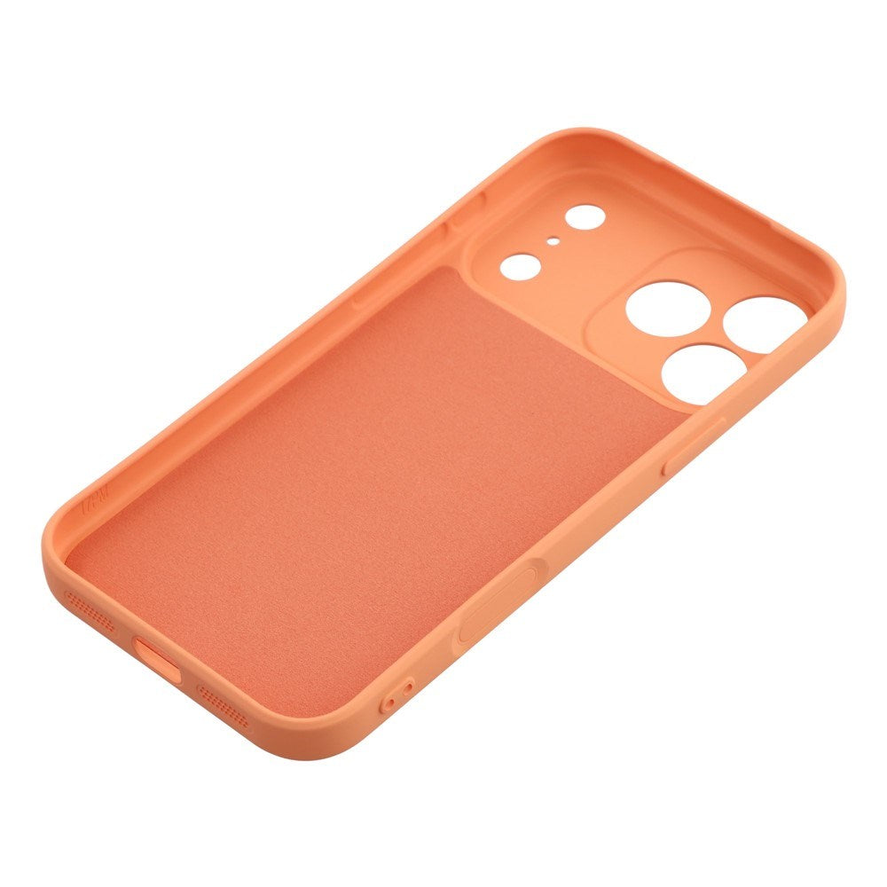 EIDERWOOD iPhone 17 Pro Fôret Fleksibelt Plast Deksel - Oransje