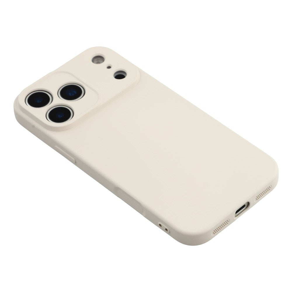 EIDERWOOD iPhone 17 Pro Max Fôret Fleksibelt Plast Deksel - Beige