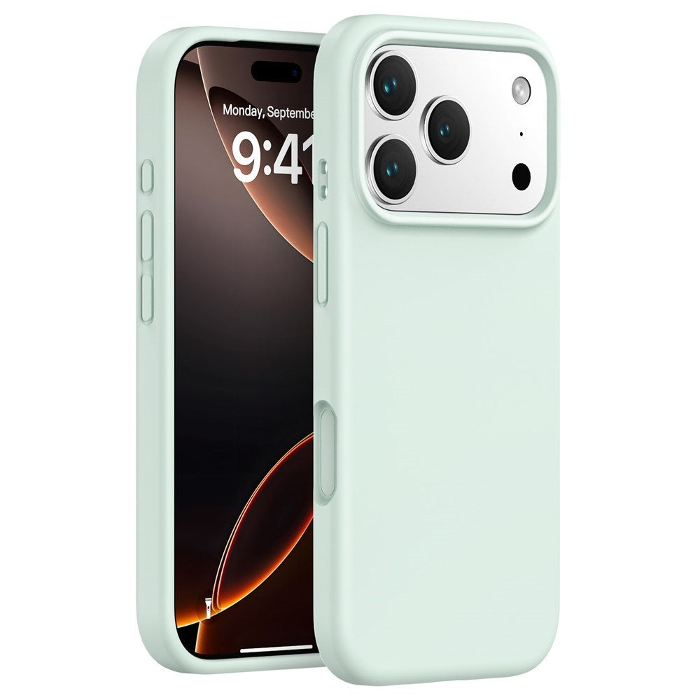 iPhone 18 Pro Max / 17 Pro Max EIDERWOOD Silikondeksel - Mintgrønn