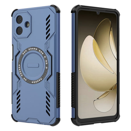 EIDERWOOD Samsung Galaxy A07 Håndverker Deksel m. Varmeavledning - MagSafe Kompatibel - Blå