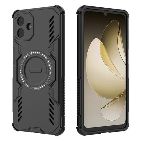 EIDERWOOD Samsung Galaxy A07 Håndverker Deksel m. Varmeavledning - MagSafe Kompatibel - Svart