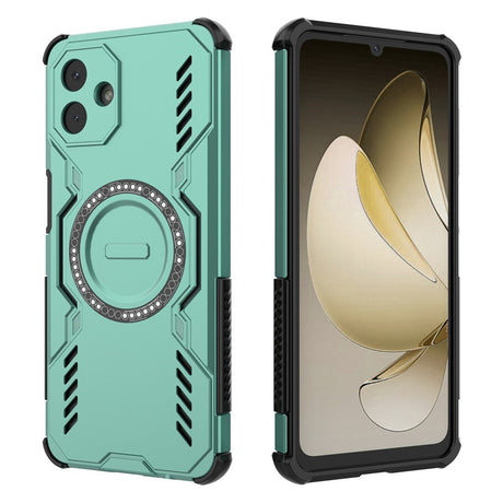 EIDERWOOD Samsung Galaxy A07 Håndverker Deksel m. Varmeavledning - MagSafe Kompatibel - Grønn