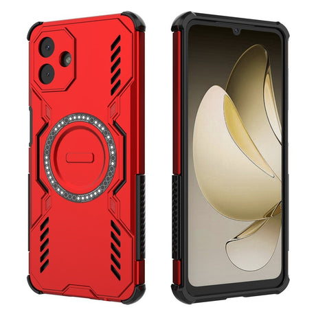 EIDERWOOD Samsung Galaxy A07 Håndverker Deksel m. Varmeavledning - MagSafe Kompatibel - Rød