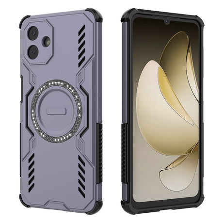 EIDERWOOD Samsung Galaxy A07 Håndverker Deksel m. Varmeavledning - MagSafe Kompatibel - Lilla