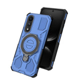 EIDERWOOD OnePlus Nord 5 Hybrid Håndverker Deksel m. Kickstand - MagSafe Kompatibel - Blå