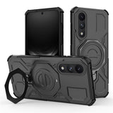 EIDERWOOD OnePlus Nord 5 Hybrid Håndverker Deksel m. Kickstand - MagSafe Kompatibel - Svart