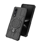 EIDERWOOD OnePlus Nord 5 Hybrid Håndverker Deksel m. Kickstand - MagSafe Kompatibel - Svart