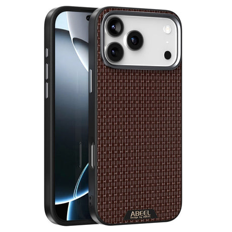 iPhone 18 Pro / 17 Pro ABEEL Hybrid Deksel - MagSafe Kompatibel - Brun