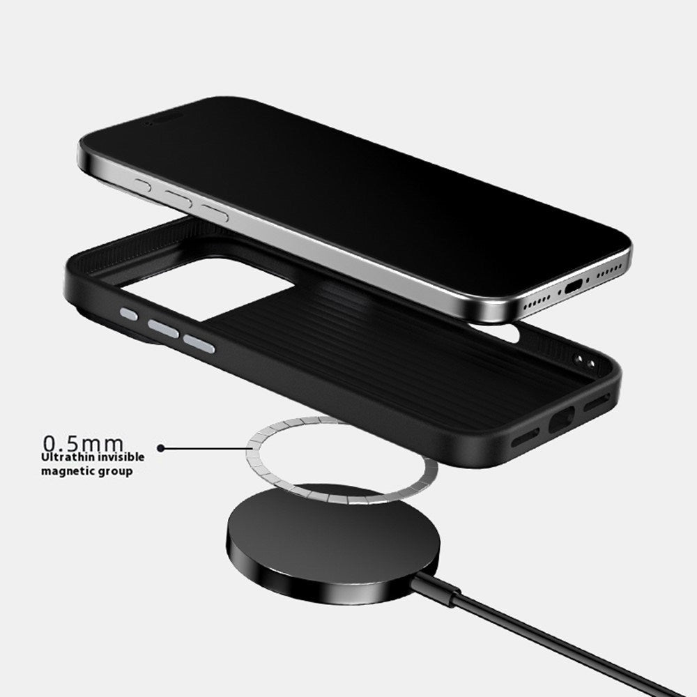 iPhone 18 Pro / 17 Pro ABEEL Hybrid Deksel - MagSafe Kompatibel - Brun