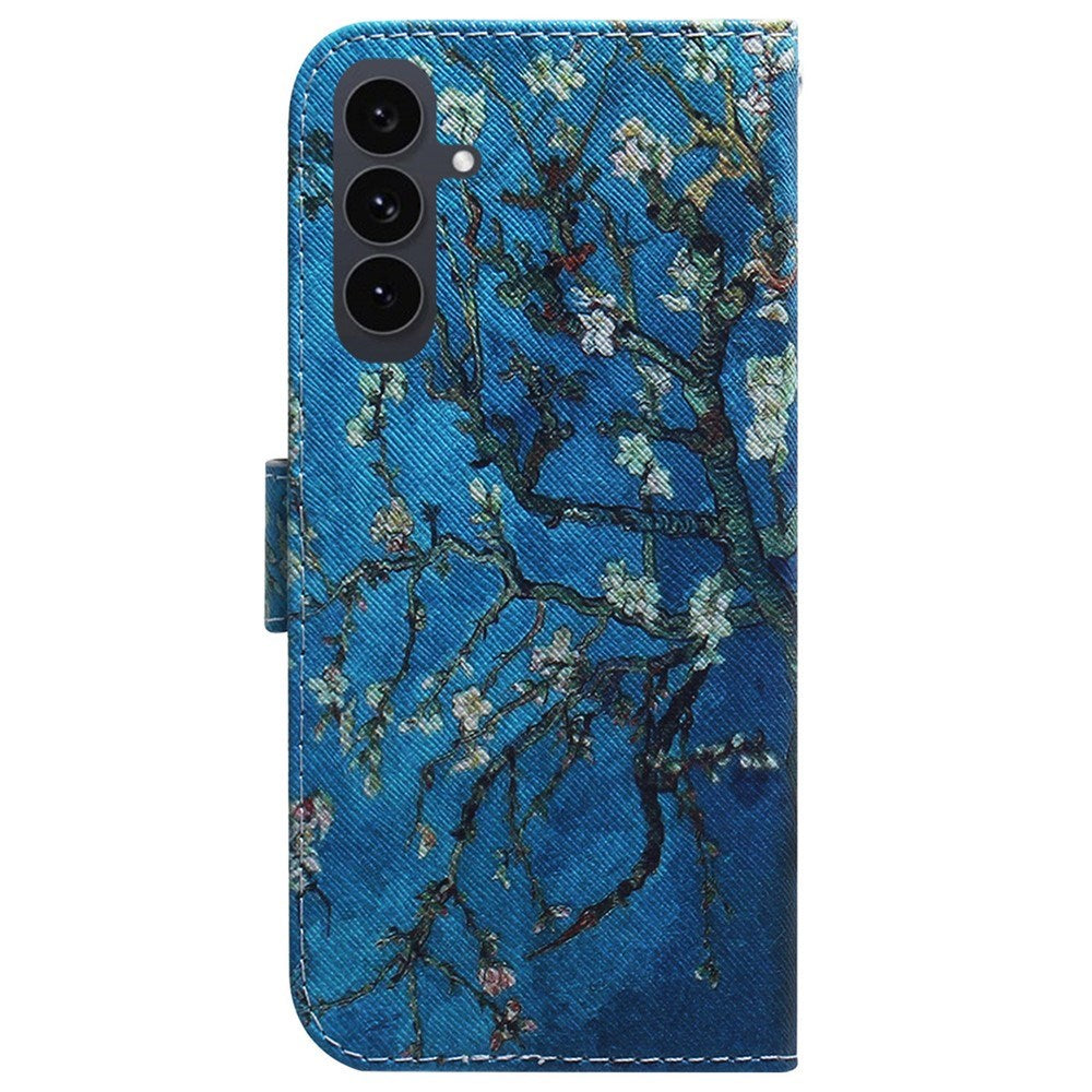 EIDERWOOD Samsung Galaxy S25 FE Kunstskinn Flip Deksel m. Motiv - Blomster