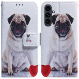 EIDERWOOD Samsung Galaxy S25 FE Kunstskinn Flip Deksel m. Motiv - Hund
