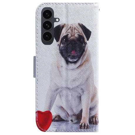 EIDERWOOD Samsung Galaxy S25 FE Kunstskinn Flip Deksel m. Motiv - Hund