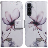 EIDERWOOD Samsung Galaxy S25 FE Kunstskinn Flip Deksel m. Motiv - Blomst