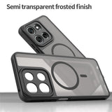 EIDERWOOD Motorola Moto G56 Hybrid Plast Deksel - MagSafe Kompatibel - Svart