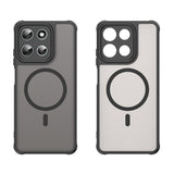 EIDERWOOD Motorola Moto G56 Hybrid Plast Deksel - MagSafe Kompatibel - Svart