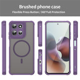 EIDERWOOD Motorola Moto G56 Hybrid Plast Deksel - MagSafe Kompatibel - Lilla