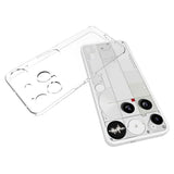 Nothing Phone (3) EIDERWOOD Slim Plast Deksel - Gjennomsiktig