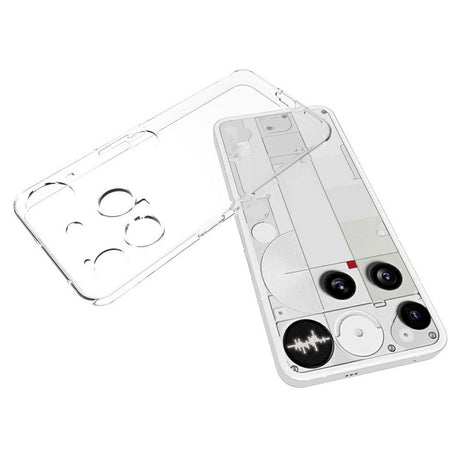Nothing Phone (3) EIDERWOOD Slim Plast Deksel - Gjennomsiktig
