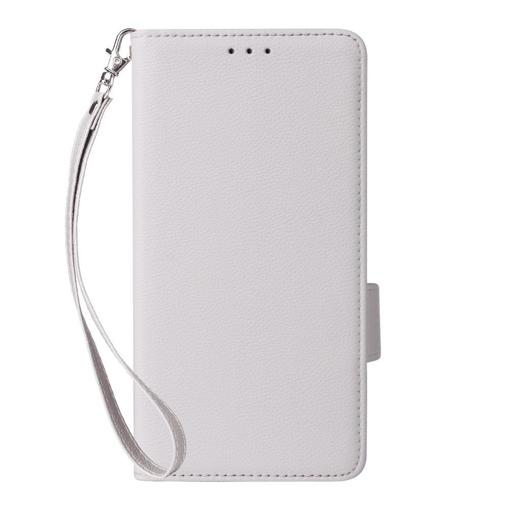 Fairphone (Gen. 6+ / Gen. 6) EIDERWOOD Kunstskinn Flip Deksel m. Stropp - Hvit