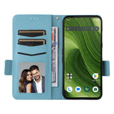 Fairphone (Gen. 6+ / Gen. 6) EIDERWOOD Kunstskinn Flip Deksel m. Stropp - Blå