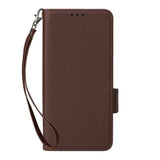 Fairphone (Gen. 6+ / Gen. 6) EIDERWOOD Kunstskinn Flip Deksel m. Stropp - Brun