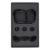 iPhone 17 Pro Max Todelt Metall Bumper Deksel - Svart