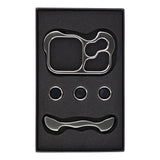 iPhone 17 Pro Max Todelt Metall Bumper Deksel - Grå