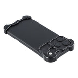 iPhone 17 Pro Todelt Metall Bumper Deksel - Svart