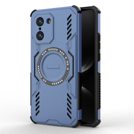 EIDERWOOD OnePlus Nord CE5 Håndverker Deksel m. Varmeavledning - MagSafe Kompatibel - Blå