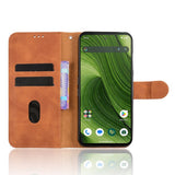 Fairphone 6 EIDERWOOD Kunstskinn Flip Deksel m. Kortholder & Stativfunksjon – Brun